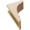 Ekena Millwork 5"W x 10"D x 15"H Classic Olympic Rough Cedar Woodgrain TimberThane Corbel, Primed Tan CORUR05X10X15OLYRCPR - alternate 5
